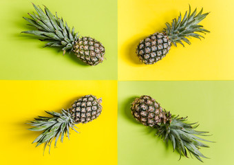 Pineapple simple background
