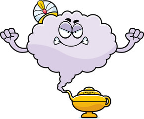 Angry Cartoon Genie