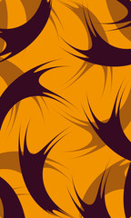 Tarot cards - back design.  Abstract pattern