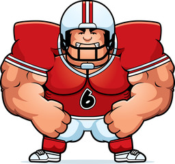 Angry Cartoon Football Player © corythoman