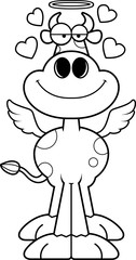 Cartoon Holy Cow Love