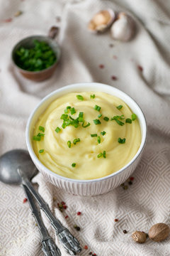 Creamy mashed Yukon Gold potatoes