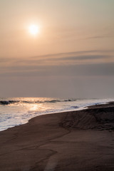 Beach in Monterrico village, Guatemala