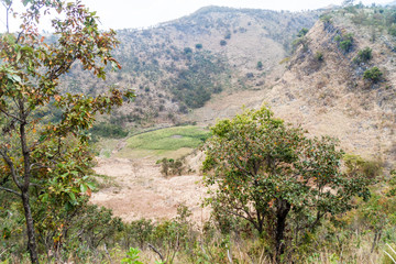 Fototapeta na wymiar Landscape of northwestern Guatemala