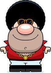 Happy Cartoon Disco Guy