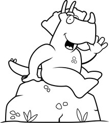 Dinosaur Sitting