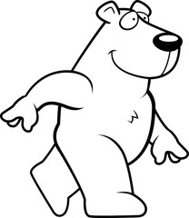 Polar Bear Walking