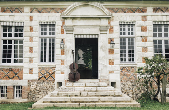 Cello at 17th Century French Chateau