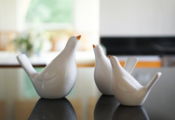 bird porcelain for home decoration
