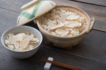 matsutake rice
