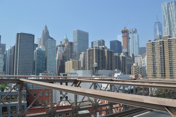 Fototapeta na wymiar Brooklyn Bridge