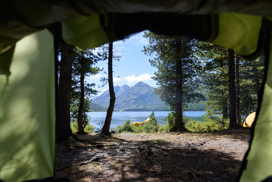 View from tent