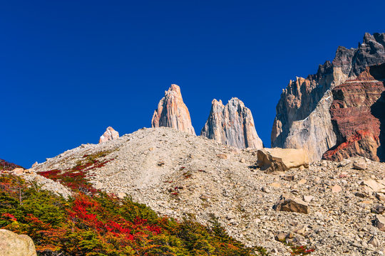 Peaks of Torres del Paine, National Park, Patagonia