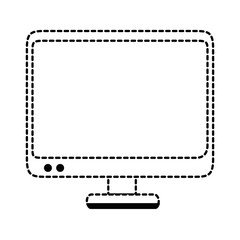computer display isolated icon