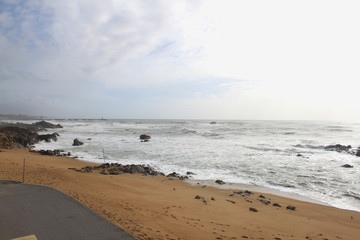Fototapeta premium Beautiful coastline along the ocean.