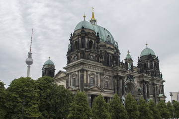 Berlin dom in a cloudy day © Nicola