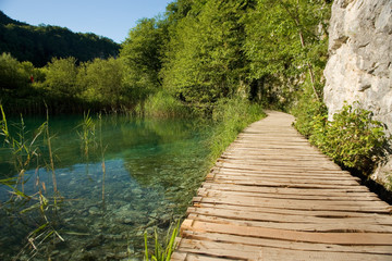 Chorwacja - Park Narodowy Jezior Plitvickiach - obrazy, fototapety, plakaty