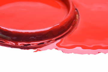 Paint Blot with Can Lid