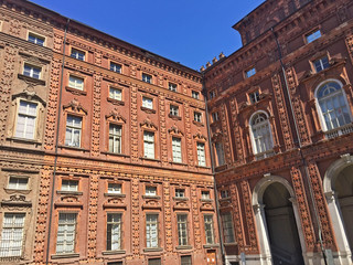 Fototapeta na wymiar Torino, Palazzo Carignano - Museo del Risorgimento