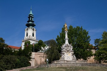 Fototapeta na wymiar Nitra castle, Slovakia, Europe