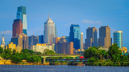 Fototapeta premium Visiting Philadelphia in USA