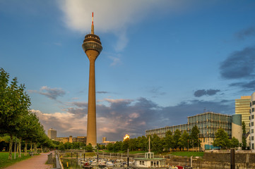 Naklejka premium Television tower Düsseldorf