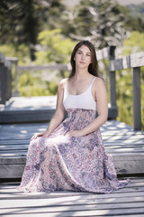 Naklejka premium Modelo