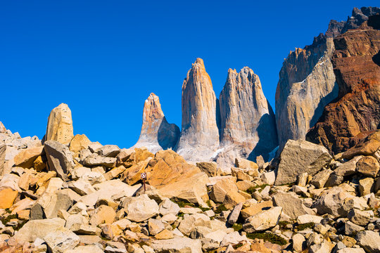 Peaks of Torres del Paine, National Park, Patagonia