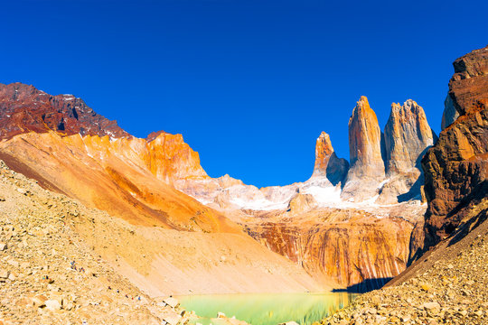 Peaks of Torres del Paine, National Park, Patagonia