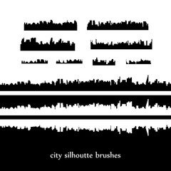 Skylines. Vector city illustration