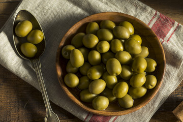 Organic Greek Green Olives