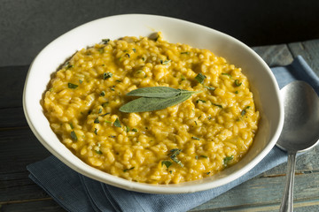 Sweet Homemade Pumpkin Risotto