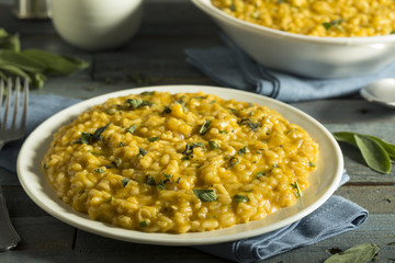 Sweet Homemade Pumpkin Risotto