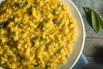 Sweet Homemade Pumpkin Risotto