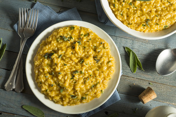 Sweet Homemade Pumpkin Risotto