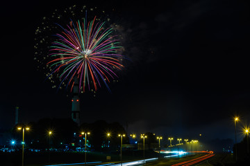 Saturn V Fireworks