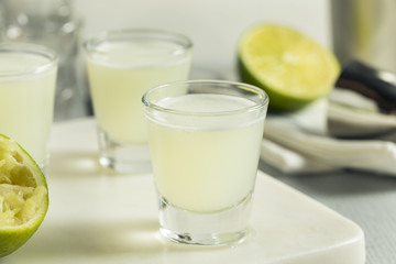 Boozy Lime  and Vodka Kamikaze Shots