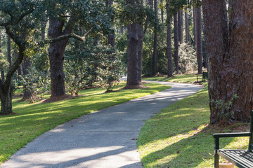 Pathway through Gardens
