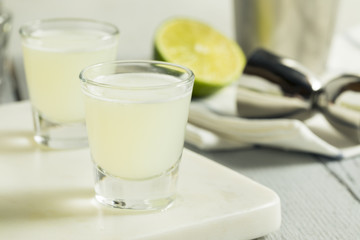 Boozy Lime  and Vodka Kamikaze Shots