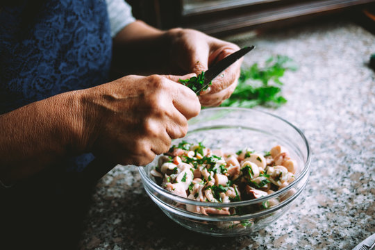 Octopus salad