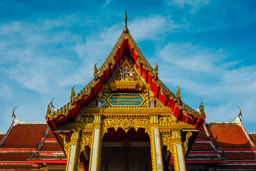 Naklejka premium Wat Chalong is the main temple of Phuket