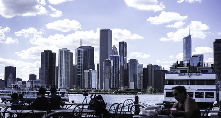Obraz premium Chicago Skyline
