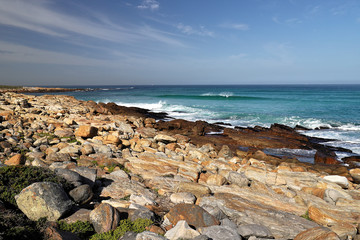 Cape of Good Hope in the Atlantic Ocean, south of Cape Town, South Africa.