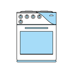oven stove kitchenware icon image vector illustration design