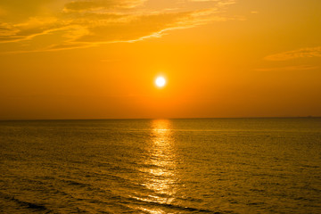 糸島の夕日