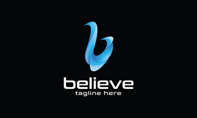 Believe / B - Logo Template