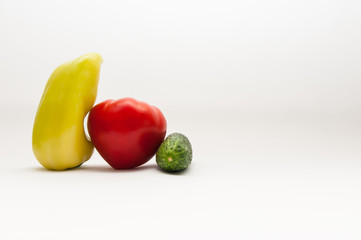Heart shaped tomato.