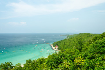ko lan island in thailand.