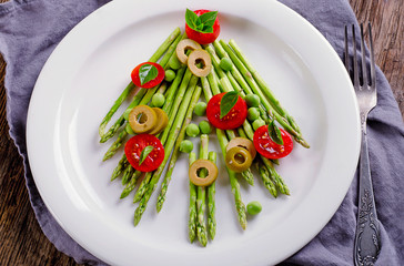 Vegetables Christmas tree