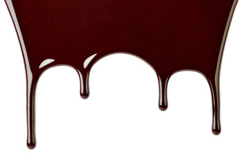 chocolate syrup dessert food sweet leaking drop